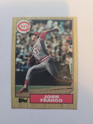 1987 TOPPS JOHN FRANCO #305 NM