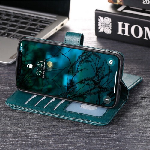 Flip Card Wallet Leather Phone Case For Samsung S23 S22 S21 S20 A52 A23 A53 5G - 第 54/84 張圖片