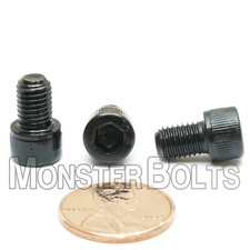 1/4-28 Socket Head Cap Screws, Alloy Steel w/ Black Oxide, US SAE Fine Thread