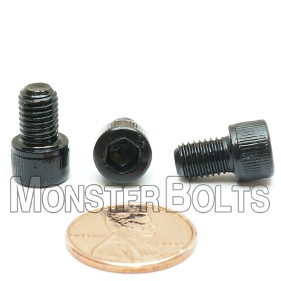 #ad 1 4 28 Socket Head Cap Screws Alloy Steel w Black Oxide US SAE Fine Thread $7.25