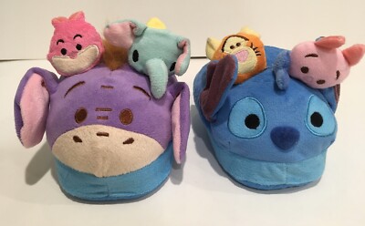 Disney Stompeez! SLIPPERS WITH PERSONALITY POPS AS YOU WALK NON