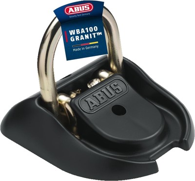 ABUS Wand- und Bodenanker Granit WBA 100 - Diebstahlsicherung für Fahrrad und