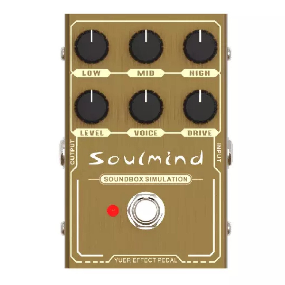 Yuer Soulmind (Fend-er '57 Deluxe Tone ) Overdrive Guitar Effects