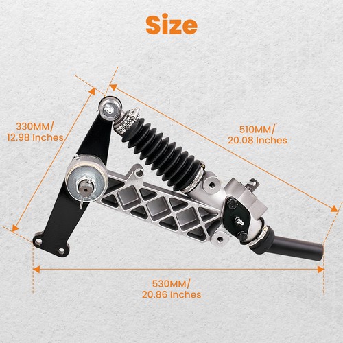 Conjunto de caja de engranajes de dirección para carro de golf EZGO TXT 94 95-01 70314-G01 70314-G02 - Imagen 4 de 12