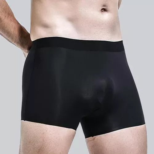 3 PIEZAS Hombres 3D-Bolsa Boxer Calzoncillos Anti-Rozaduras Ropa Interior Seda Hielo Transpirable - Imagen 14 de 38