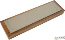 Diamond Bench Stone Sharpener Eze-Lap 2x8" Coarse Grit on Walnut Pedestal 72C