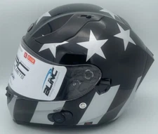 Torc T15B Helmet Bluetooth Captain Shadow Gloss Black XL XLarge Open Box