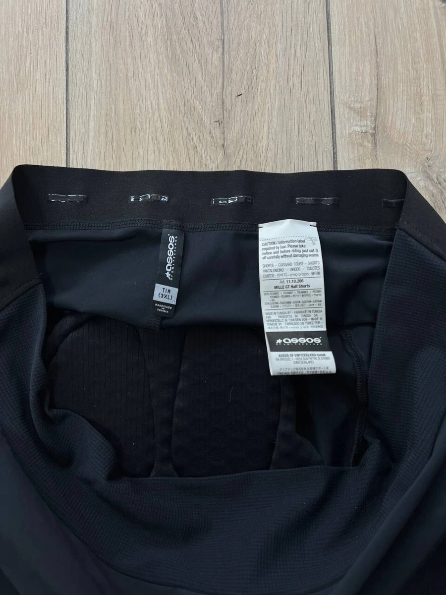Transparant Ruïneren diep Men's ASSOS Mille GT Summer Half Cycling Bib Shorts Black Size TIR 3XL | eBay Transparant Ruïneren diep Men's ASSOS Mille GT Summer Half Cycling Bib Shorts Black Size TIR 3XL | eBay