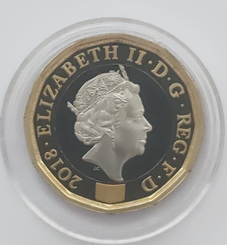 Moneda de 1 libra Nations of the Crown 2018 a prueba - una libra - Imagen 1 de 6