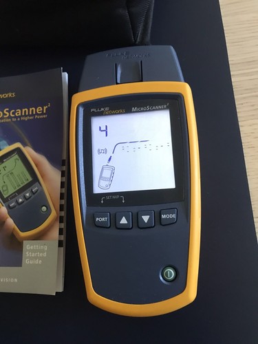 Fluke Networks Microscanner2 Cable Verifier - Picture 3 of 10