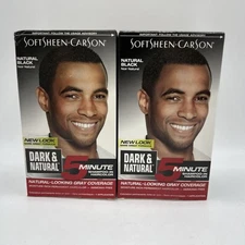 SoftSheen Carson Dark & Natural 5 Minute Shampoo In Haircolor Permanent 2 Pack