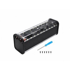 Portable DIY 18650 Power Bank Case 22.5W Fast Charge USB C PD QC No Soldering