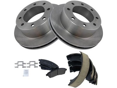 Rear Brake Pad Rotor and Parking Brake Kit fits Ford Excursion 2000-2005 88MHTW