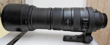 Obiettivo SIGMA DG 150-500 mm f/5-6.3 APO HSM OS per Nikon attacco parasole e copriobiettivo