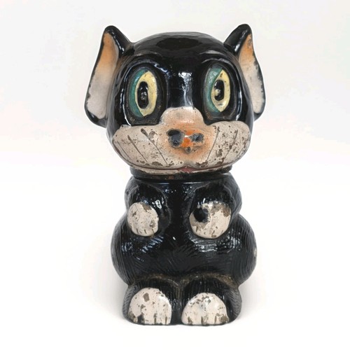 Vintage 1920s Potter & Moore "Ooloo the Cat" Perfume Bottle
