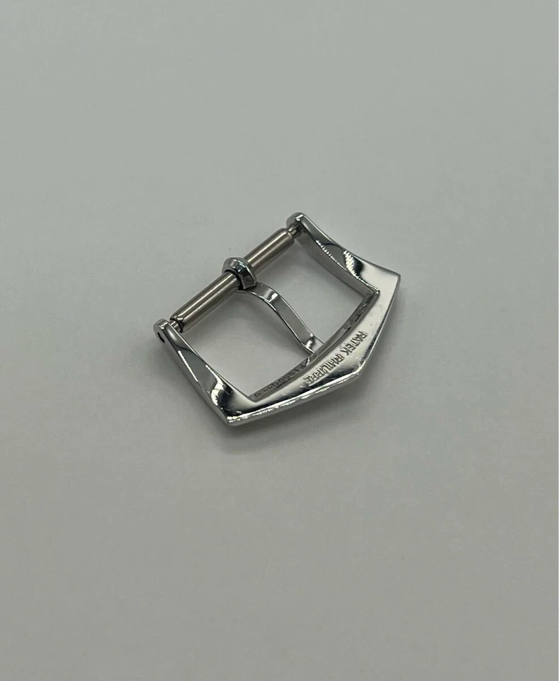 Correa de reloj con hebilla Patek Philippe piezas platino PT950 16 mm usada de Japón Foto 2 de 4