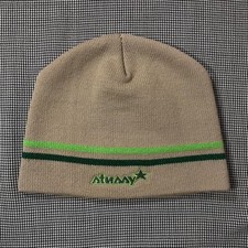 Stussy USA 90s Vintage Logo Knit Cap Lowcase Beanie Old Used Rare