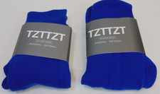 Baseball Softball Athletic Sports Socks Knee High Adult 8-12 TZTTZT 2 Pair Blue