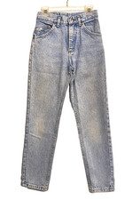 Lee Riders Acid Washed Jeans Tapered Leg 12 SLIM Youth Kids Teen Girls USA VTG