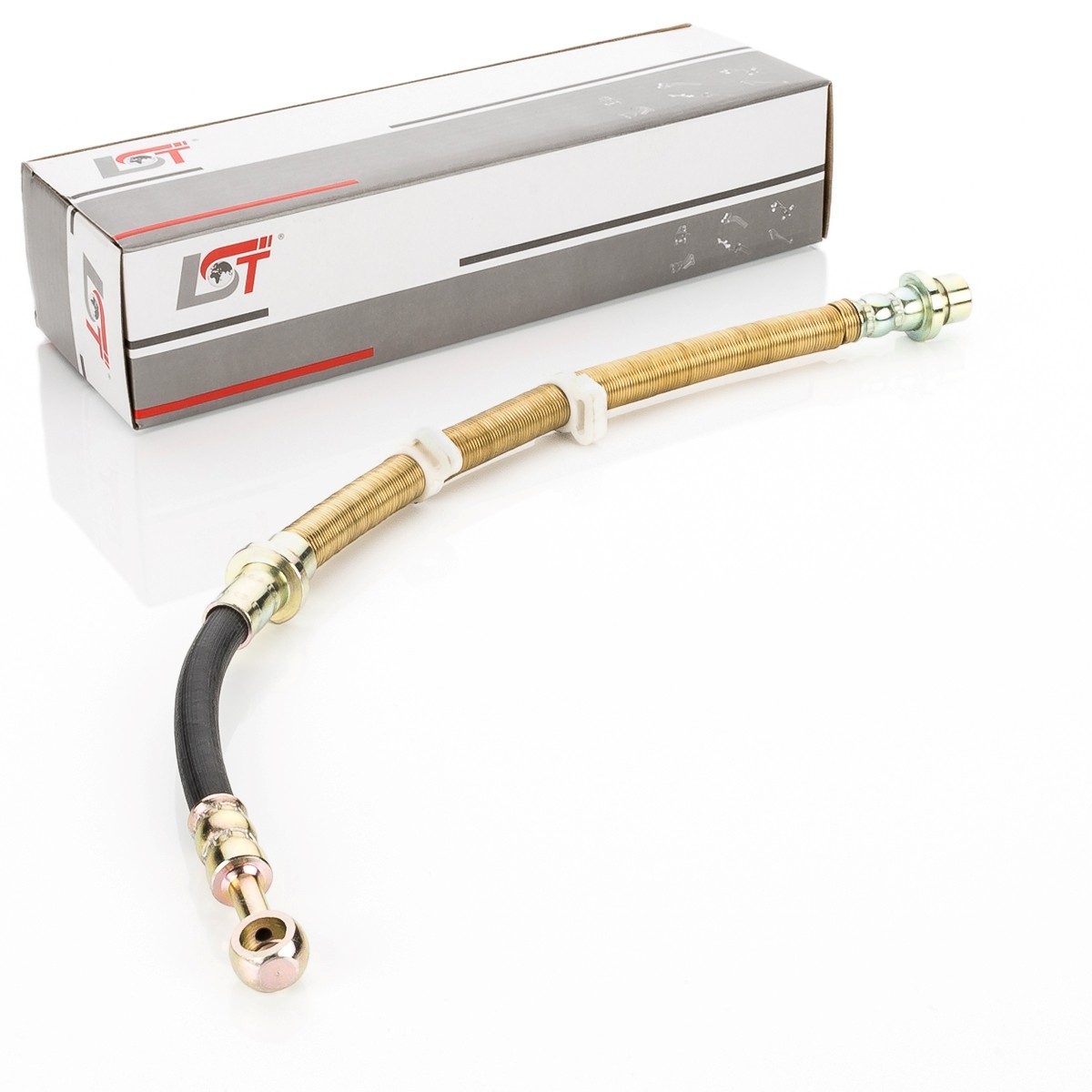 1x Brake Hose Brake Line for Land Rover Freelander Soft Top Front 450mm