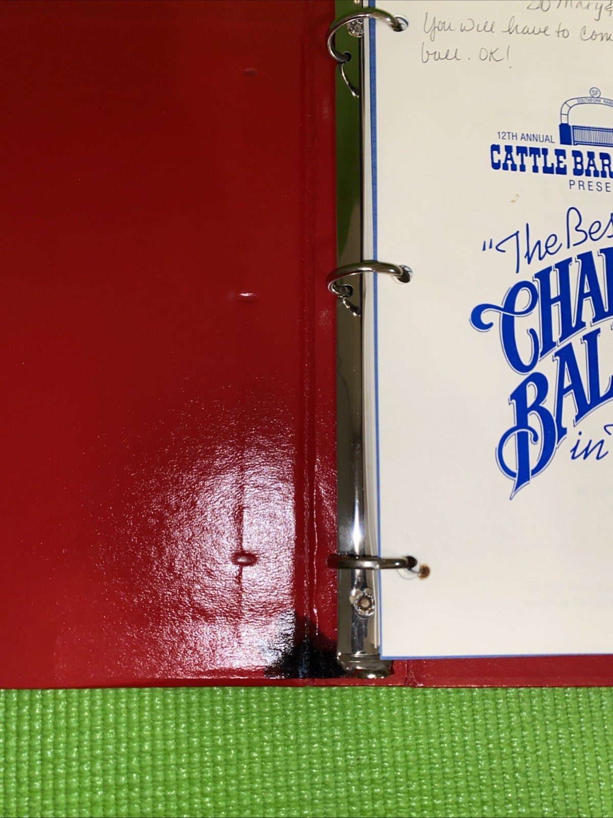 VTG Cattle Baron’s Ball The Best Little Charity Ball In Texas 1985 Cookbook