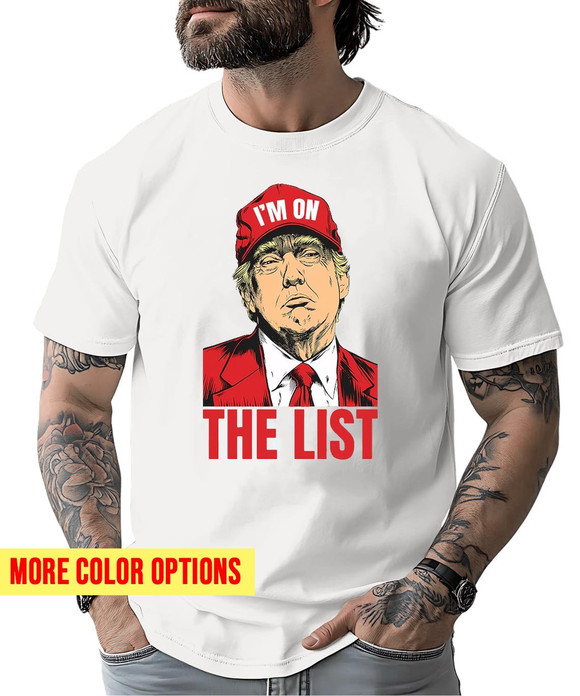 Anti Trump I'm On The List Protest T-Shirt