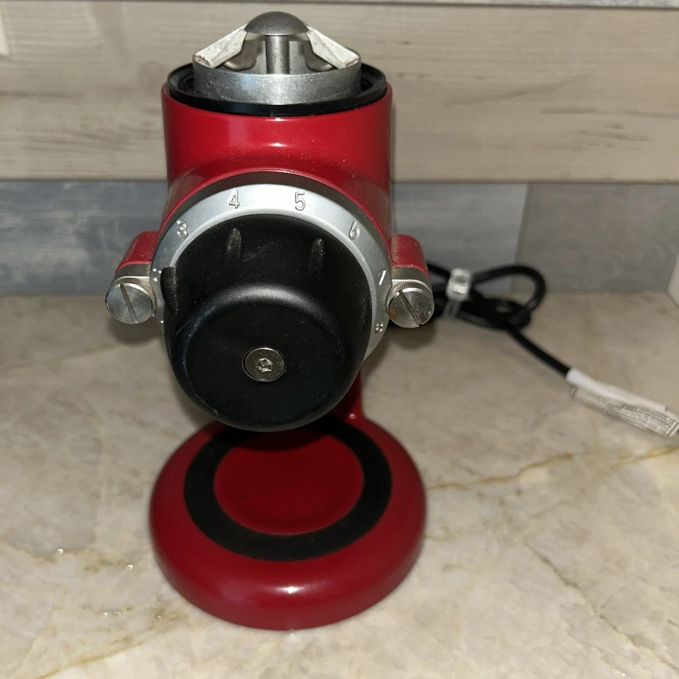 Molinillo de café KitchenAid Pro Line rojo motor KPCG100NP1 solo probado Foto 3 de 3