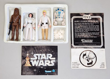 Kenner Star Wars Early Bird 1977 Figure Set Luke Leia Chewbacca R2-D2  No Box