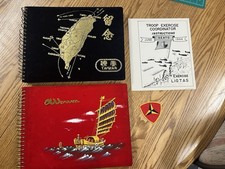 Vietnam War Era Two Photo Album Set 3rd Marine Division Nam USMC
