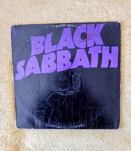 Black Sabbath  Master Of Reality Vinyl Record Lp Warner 1971 Vintage V,vg+ Cg+