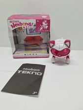Tekno Newborn Robotic Robot Pets Kitty Cat White Pink Touch Voice Responsive