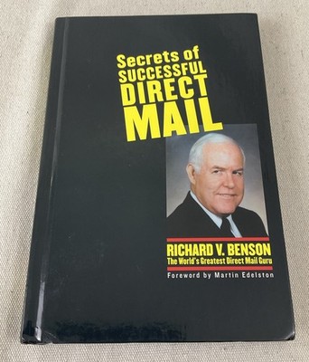 Secrets of Successful Direct Mail b..., Richard V Benso Hardcover Book