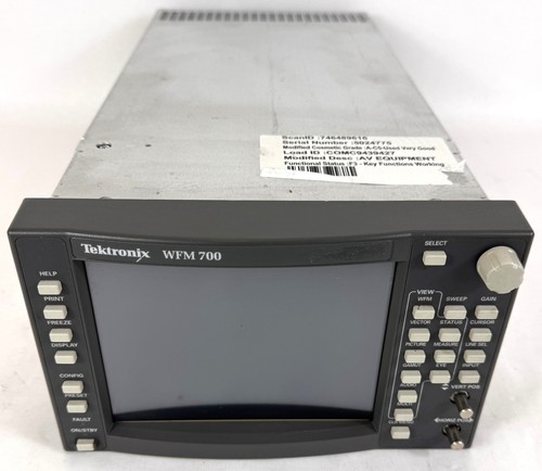 Tektronix WFM700 Multi-format Multi-standard Waveform Monitor WFM700A