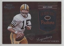 2010 Playoff Contenders Legendary Contenders Bart Starr #13 HOF 0g45