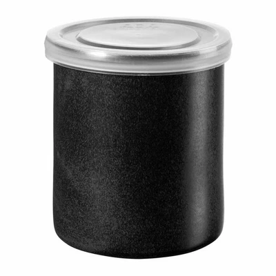 ASA Selection Vorratsdose Black, Vorratsbehälter, Steingut, Schwarz matt, 10 cm - Bild 1 von 2