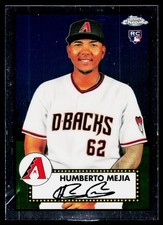 2021 Topps Chrome Platinum Anniversary Humberto Mejia #136 RC Rookie Arizona