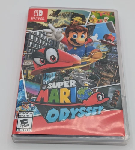 Super Mario Odyssey Nintendo Switch (Case and Cartridge) EUC Barely every played