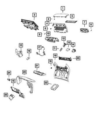 New Genuine Mopar Cover Close-Out 2022-2023 OE 6YE12AAAAA