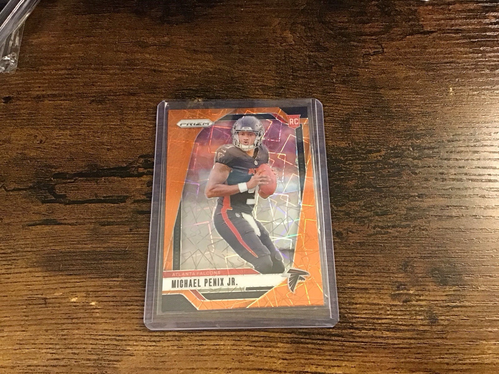 2024 Panini Prizm - Rookies Michael Penix Jr. #378 Lazer Prizm (RC)
