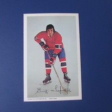 GUY LAPOINTE   1972-73  POSTCARD  PRO STAR   CANADIENS  HOF   1972  1973  NM+