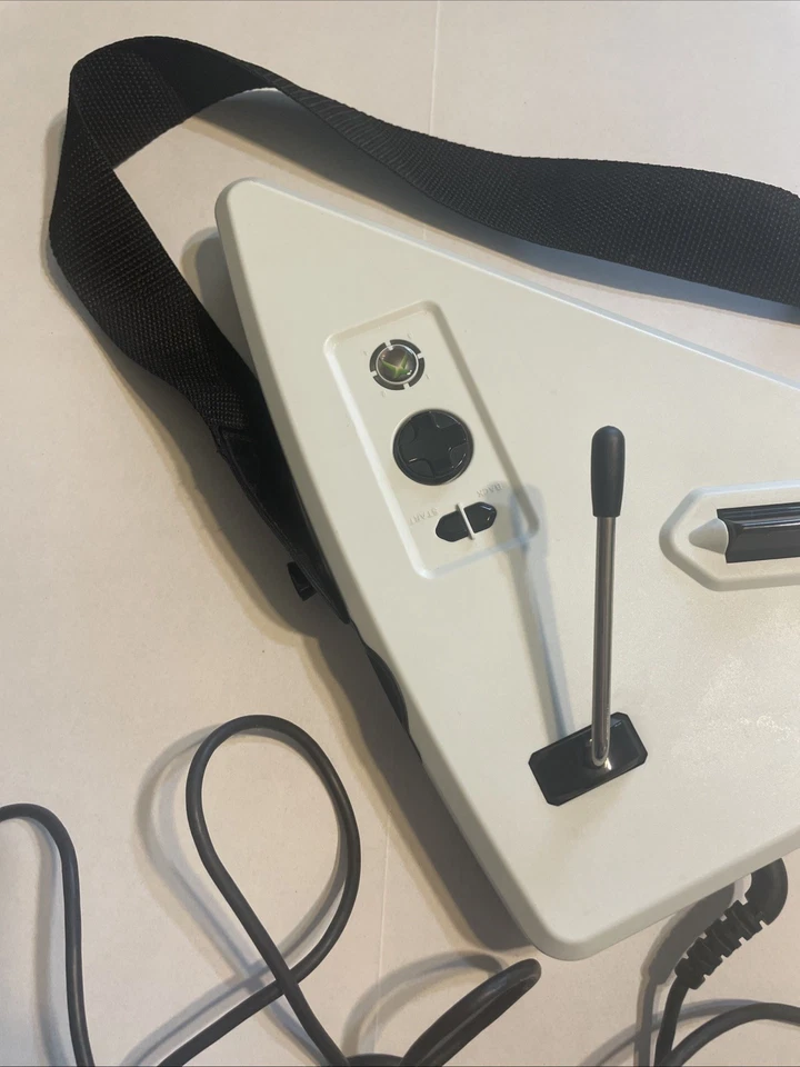 GUITARRA XBOX 360 HERO XPLORER ROJA OCTANCIA 95055 ¡CON CORREA! ¡PROBADO Y FUNCIONANDO! Foto 2 de 4