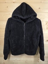 Polo Ralph Lauren Sherpa Pile Pile Felpa con Cappuccio Giacca Uomo Small Nera Full Zip