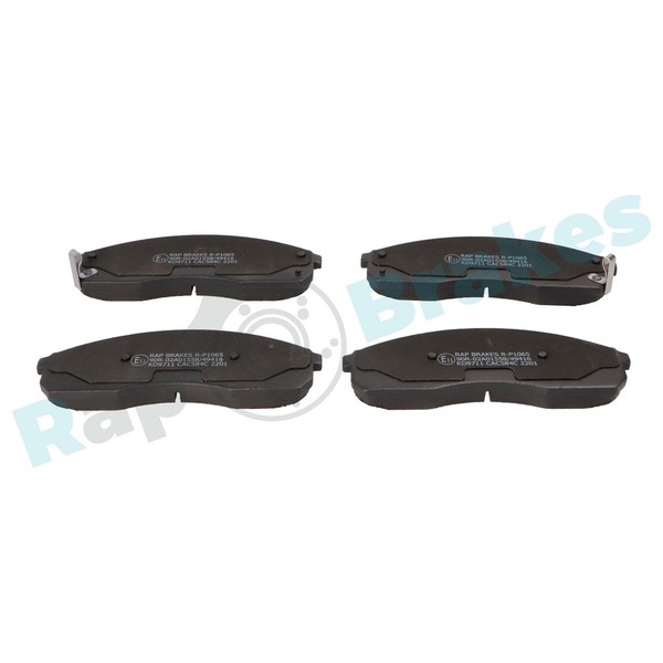 Bremsbelagsatz Scheibenbremse RAP Brakes R-P1065 FüR KIA Pregio TB Bus K2900 Tci-image