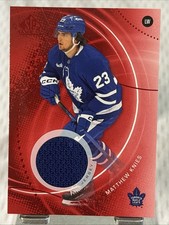 2025-26 SP Game Used Matthew Knies #176 Red Jersey