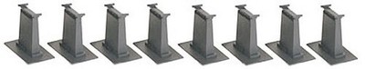 Bachmann HO 8 Piece Tall Pier Set 44472