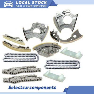 3.0T Timing Chain Kit &Gears For Audi Q5 A6 A7 A8 Q7 S5 VW Touarge V8 CALA CCAA
