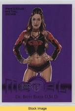 2025 Skybox Metal Universe AEW All Elite Wrestling Dr DMD Britt Baker READ 0nr3