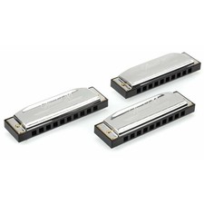 Hohner Special 20 Harmonica Set G A C 20 Reeds Plastic Comb Brass Reedplates