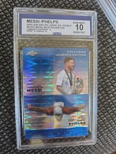 2024 Leaf EXCLUSIVE LEGENDS LIONEL MESSI / MICHAEL PHELPS 02/20