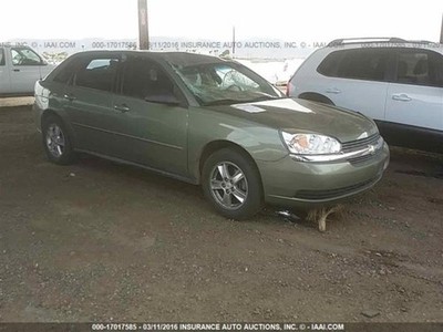Used Front Right Door Glass Front fits: 2005 Chevrolet Malibu classic style embl